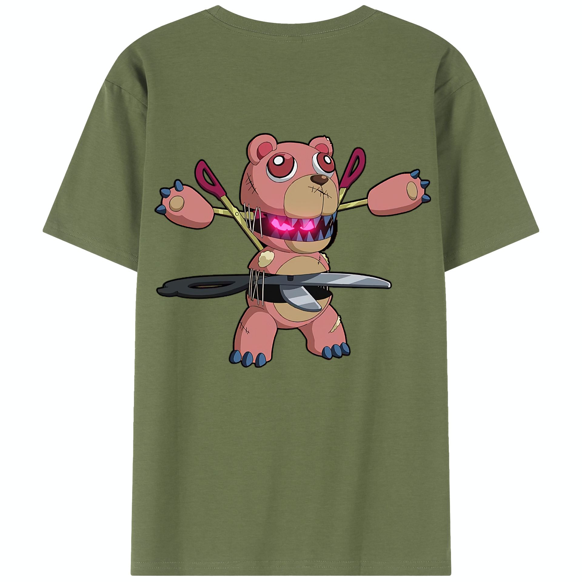 （画像用） 遊☆戯☆王 Yu-Gi-Oh! 綿100％半袖Tシャツ（背面プリント）